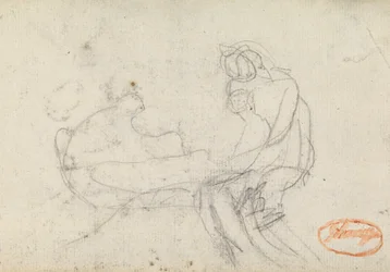 Figurenkompositionsstudie 13